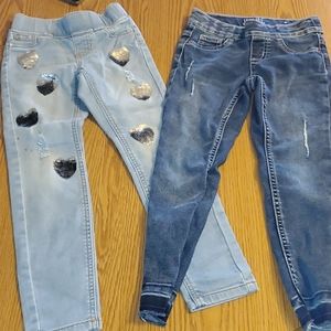 Justice girl size 6 jeans